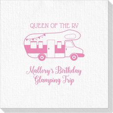 Queen of the RV Deville Napkins