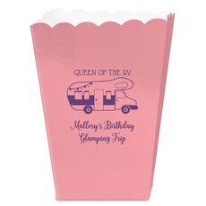 Queen of the RV Mini Popcorn Boxes