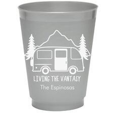 Living the Vantasy Colored Shatterproof Cups