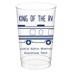 King of the RV Clear Plastic Cups