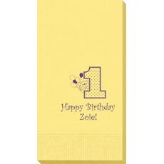 First Birthday Guest Towels
