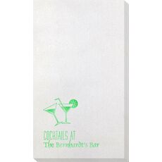 Cocktail Glasses Bamboo Luxe Guest Towels