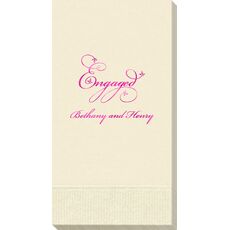Elegant Engaged Guest Towels