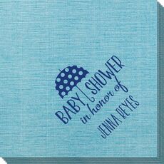 Baby Shower Umbrella Bamboo Luxe Napkins