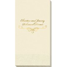Classic Scroll Guest Towels