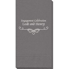 Classic Scroll Guest Towels