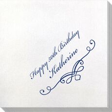 Classic Scroll Bamboo Luxe Napkins