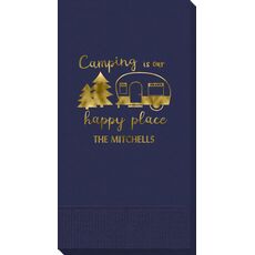 Camping Is Our Happy Place Guest Towels