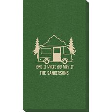 Home Is Where You Park It Linen Like Guest Towels