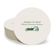 Collector Car Round Coasters