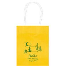 Camping Under The Stars Mini Twisted Handled Bags