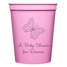Sweet Butterfly Stadium Cups