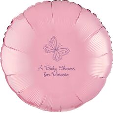 Sweet Butterfly Mylar Balloons
