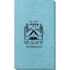 We Don't Camp We Glamp Bamboo Luxe Guest Towels