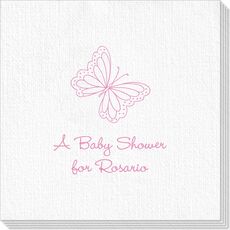 Sweet Butterfly Deville Napkins