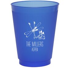 Aspen Ski Colored Shatterproof Cups
