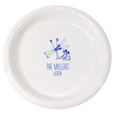 Aspen Ski Plastic Plates