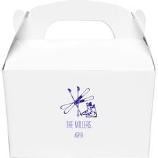 Aspen Ski Gable Favor Boxes