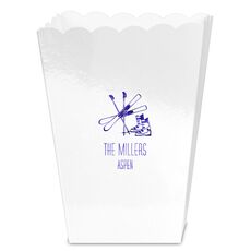 Aspen Ski Mini Popcorn Boxes