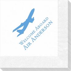 Jumbo Airliner Napkins