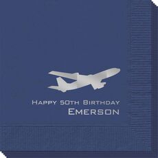 Jumbo Airliner Napkins
