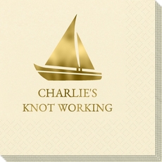 Cutter Sailboat Napkins