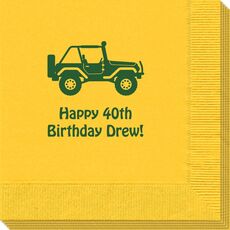 Four Wheel Drive Napkins