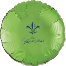 Castle Fleur-de-Lis Mylar Balloons