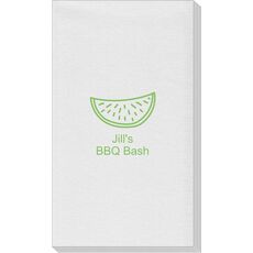 Watermelon Linen Like Guest Towels