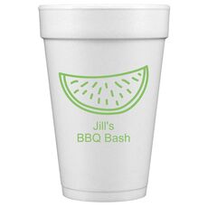 Watermelon Styrofoam Cups