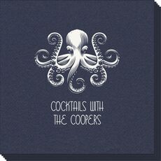 Octopus Linen Like Napkins