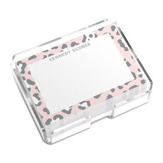 Pink Leopard 4x3 Post-it® Notes