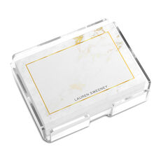 Faux Gold Roman Marble 4x3 Post-it® Notes