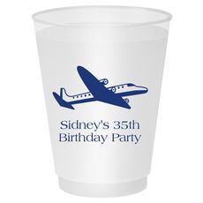 Narrow Airliner Shatterproof Cups
