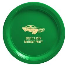 Muscle Car Paper Plates