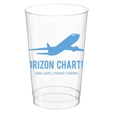 Twin Jet Clear Plastic Cups