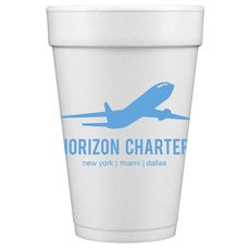 Twin Jet Styrofoam Cups