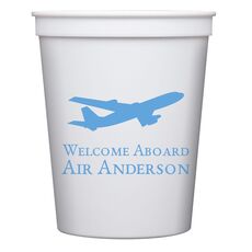 Jumbo Airliner Stadium Cups