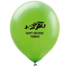 Race Car Latex Balloons