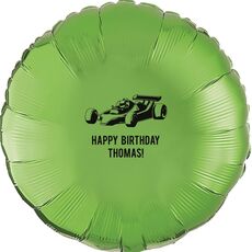 Race Car Mylar Balloons
