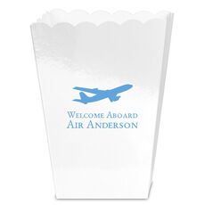 Jumbo Airliner Mini Popcorn Boxes