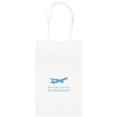 Jumbo Airliner Medium Twisted Handled Bags