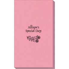 Rosie Posie Linen Like Guest Towels