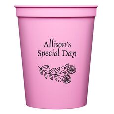 Rosie Posie Stadium Cups