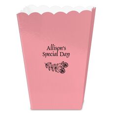 Rosie Posie Mini Popcorn Boxes