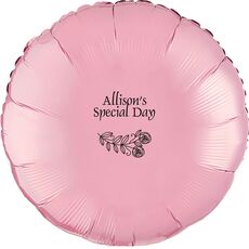 Rosie Posie Mylar Balloons