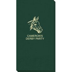 Outlined Horse Guest Towels