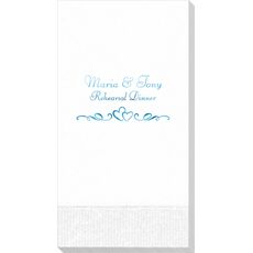 Two Hearts on a Vine Guest Towels