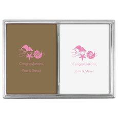 Sea Shells Double Deck Playing Cards