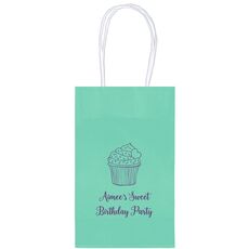 Sprinkled Cupcake Medium Twisted Handled Bags